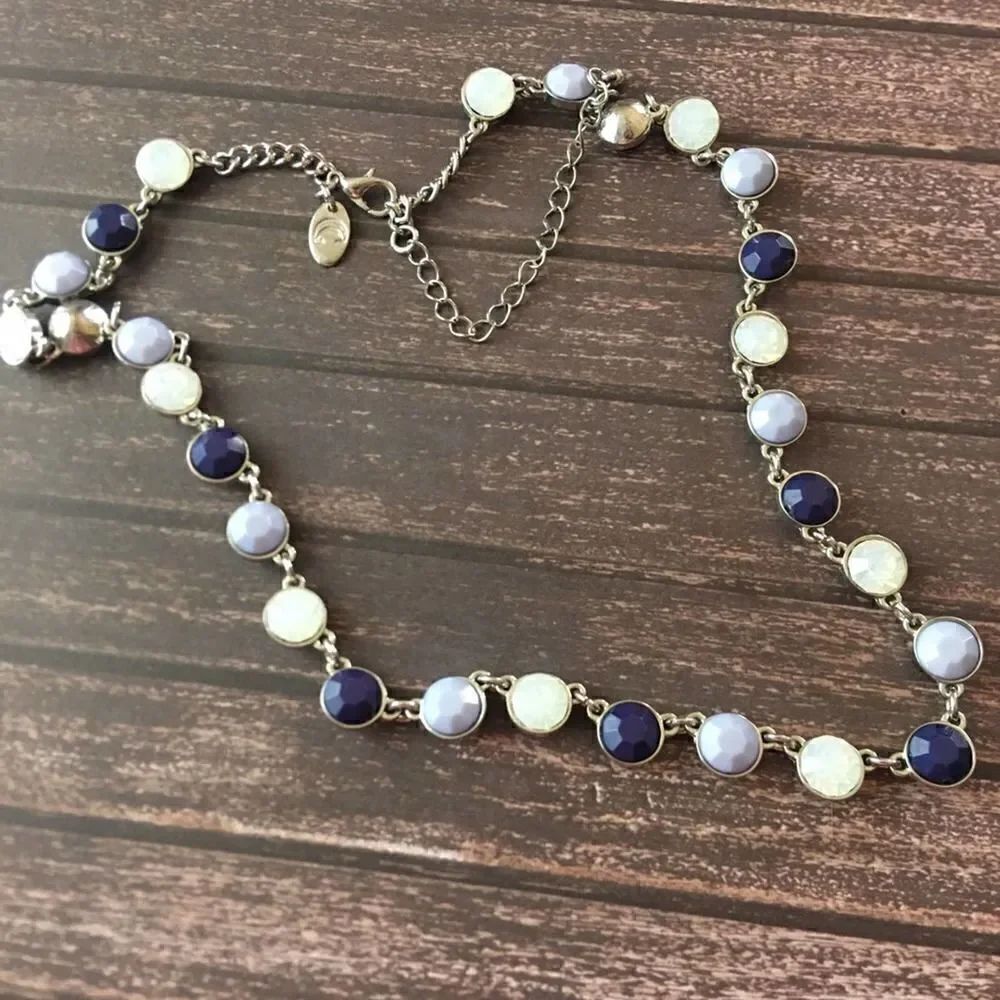 C. Wonder silver-tone multi rhinestone necklace - Picture 9 of 9
